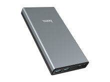 Портативное зарядное устройство HOCO B39 Magic Stone 30000mAh, Power Bank, серый метал