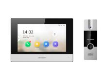 IP видеодомофон гибридный HIKVISION DS-KIS302-P