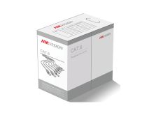 Кабель UTP CAT6 HIKVISION DS-1LN6UZC0 CAT-6 4x2x0.5 внутренний серый