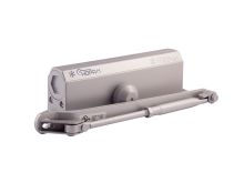 Доводчик НОРА-М №5S до 160кг, морозостойкий, серебро