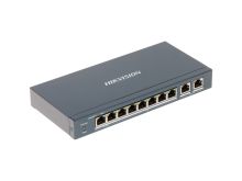 Коммутатор сетевой PoE HIKVISION DS-3E1310HP-EI 8x100Mb/s  управляемый