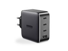 Зарядное устройство UGREEN CD226 (3xType-C, 1xUSB-A, 100W, GaN, быстрая зарядка, серый)  40747