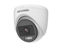Turbo HD камера купольная HIKVISION DS-2CE70KF0T-PFS 3K  5MP 2.8mm 2960×1665 LED 20m Mic TVI AHD CVI CVBS ColorVu
