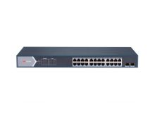 Коммутатор сетевой PoE HIKVISION DS-3E1526P-SI 24хPoE 100Mbs управляемый