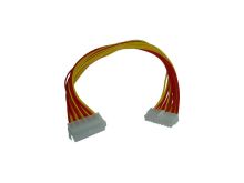 Шлейф питания широкий 20х24 папа-мама