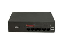Коммутатор HiLook PoE NS-0106MP-35 4xPoE 100 Мбит/с PoE неуправляемый