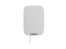 Проводная сенсорная клавиатура управления системой безопасности Ajax Keypad Fibra white