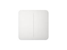 Кнопка для двухклавишного выключателя Ajax SoloButton (2-gang) [55] white