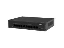 Коммутатор POE Imou SF110P (8 x 100Mbps/ 2 Uplink x 1 Gigabit/ POE 250m/ Metal/ 65W)