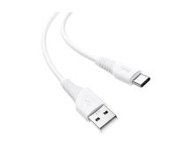 HOCO Data Cable X58 Airy silicone for Type-C white