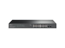 Коммутатор сетевой TP-LINK SG2218P 16xPoE 1000Mb/s  2хSFP Gb/s неуправляемый
