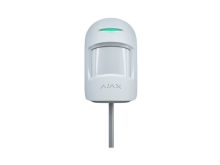 Проводной датчик движения и разбития стекла Ajax CombiProtect Fibra white