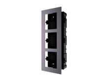 Монтажная рама HIKVISION DS-KD-ACF3 врезная на 3 модуля
