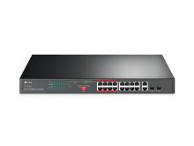 Коммутатор сетевой PoE TP-LINK TL-SL1218MP 16xPoE 100Mb/s неуправляемый