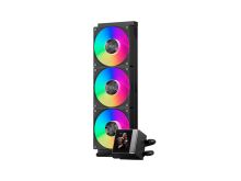 CPU Water Cooler PC Cooler DC360 Pro ARGB Display BK (LGA 1851/1700/1500/115X, AM4/5, Pump 2600RPM, 3*120mm ARGB FAN, TDP 280W)