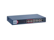 Коммутатор сетевой PoE HIKVISION DS-3E1318P-EI/M 1xUpLink 1Gb/s, 1xCombo 1Gb/s, 16xPoE 100Mb/s