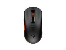 Беспроводная мышь Meetion Air GW24 Black (Wired+2.4G+BT, DPI: max 8000, 5 кнопок, RGB)