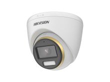 Turbo HD камера купольная HIKVISION DS-2CE72DF3T-FS  2MP 2.8mm 1920×1080 LED 30m IP67 Mic TVI AHD CVI CVBS ColorVu