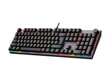 Проводная клавиатура Meetion MK009Pro (MK009 Pro: 104/105+1клав, Mechanical, Red Switch, RGB, Type-C)