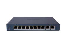 Коммутатор сетевой PoE HIKVISION DS-3E1510P-EI 2xUpLink 1Gb/s, 8xPoE 1Gb/s