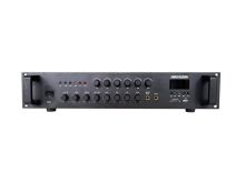 Усилитель для фоновой музыки HIKVISION DS-QAE0A120G1-VB6 (BT. USB. AUX. 120W.6 zone)