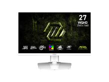 Монитор 27" MSI MAG 274QRFW E20 (2560x1440, Rapid IPS, 0.5ms, 200Hz, 300cd/m², 1000:1, 178°/178°, HDMI/DP, VESA 100x100)