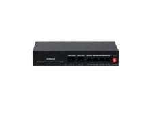 Коммутатор сетевой PoE DAHUA DH-S3006-4ET-36 2xUpLink 100Mb/s, 4xPoE 100Mb/s