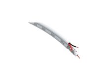 Кабель для аналогового видеонаблюдения ЭРА КК-0,5-PVC ККСВ-2х0,5мм, бухта, 200м, белый