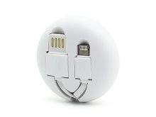 Remax RC-099t Lightning, MicroUSB white