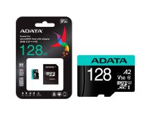 micro SDXC Card ADATA 128GB UHS-I U3 V30S A2 Adapter