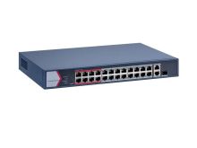 Коммутатор сетевой PoE HIKVISION DS-3E1326P-EI/M  24хPoE 100Mb/s управляемый