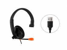 Проводные наушники Meetion HP002U (накладные / микрофон / USB / кабель - 1,2 м)