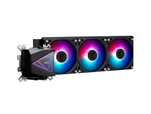 CPU Water Cooler MSI MAG CORELIQUID I360, LGA1150/1151/1155/1156/1200/1700/AM5/AM4, pump 3400RPM, 3*120mm FAN, TDP 300-320W