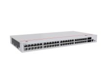 Коммутатор сетевой PoE Huawei S220-48P4X (4xUpLink 10Gb/s, 48xPoE+ 1Gb/s, 176Gb/s) 380W
