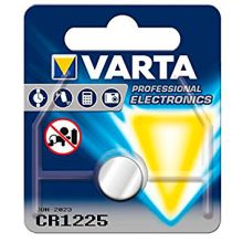 Батарейка Varta CR1225 Electronics 3V литиевая (1шт блистер)