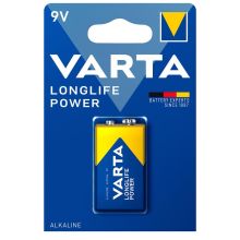 Батарейка Varta E-Block LongLife Power 6LR 61/PP3 9V щелочная (алкалиновая) (1шт блистер)