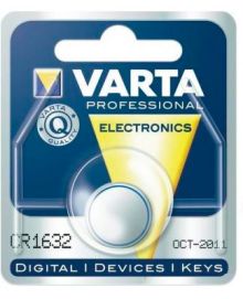 Батарейка Varta CR1632 Electronics 3V литиевая (1шт блистер)