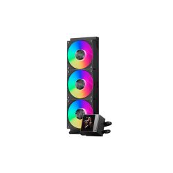 CPU Water Cooler PC Cooler DC360 Pro ARGB Display BK (LGA 1851/1700/1500/115X, AM4/5, Pump 2600RPM, 3*120mm ARGB FAN, TDP 280W)