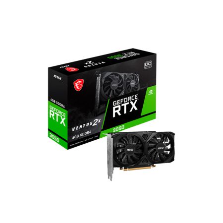 Видеокарта MSI GeForce RTX 3050 VENTUS 2X 6G