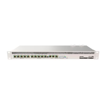 Маршрутизатор MikroTik RB1100x4 13xLAN 1Gb/s MicroSD Passive PoE