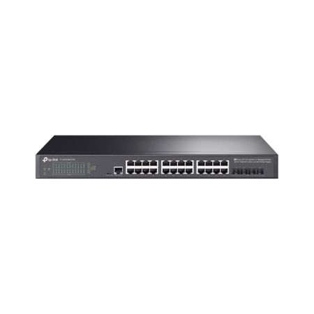 Коммутатор TP-Link TL-SG3428X-UPS (24×1Gb/s RJ45, 4×10Gb/s SFP+) 32W
