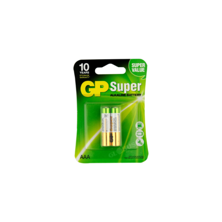 Батарейка GP Micro Super Alkaline 2шт AAA