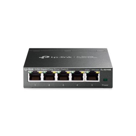 Коммутатор TP-Link TL-SG105E (5x10/100/1000Mb/s, VLAN, IGMP Snooping, Fanless) 2.82W