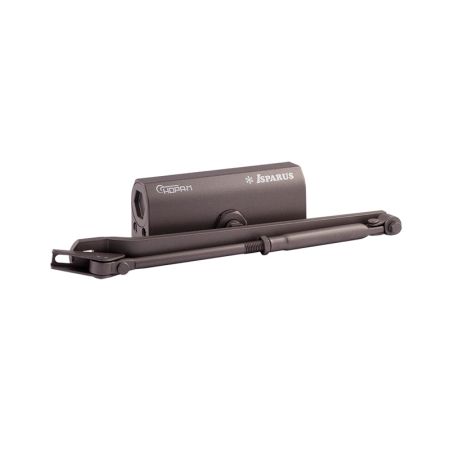 Доводчик НОРА-М 440 ISPARUS (80-140кг) морозостойкий, графит/бронза