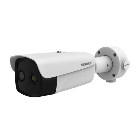 IP-камера буллет тепловизионная HIKVISION DS-2TD2637T-10/P 17μm 9.7mm 384×288 F1.0 Optical 2688×1520 4 mm Fire Detection