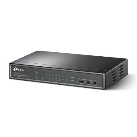 Коммутатор сетевой PoE TP-LINK TL-SF1009P  8xPoE100Mb/s  неуправляемый