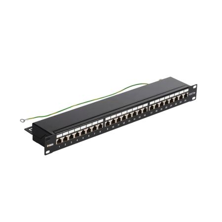 Finen FTP Cat6A 24ports 19-дюймовая 24-портовая патч панель