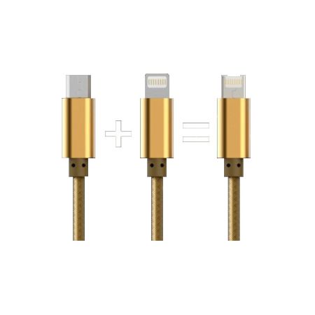 LDNIO LC-88 USB-microUSB&Lightning