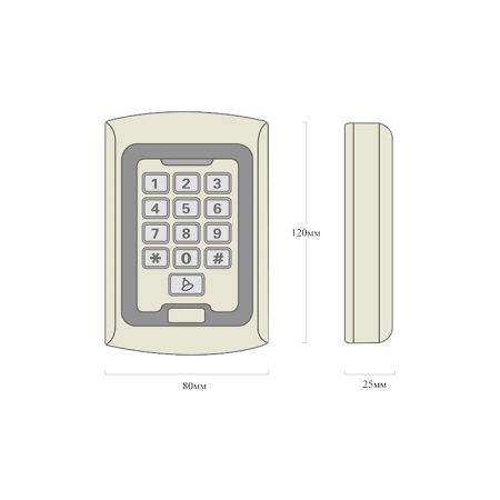 Считыватель карт STRAZH SR-R150K