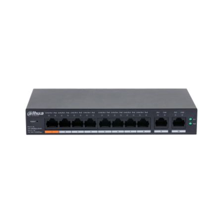 Коммутатор сетевой PoE DAHUA DH-CS4010-8ET-60 8xPoE 100Мбит/с управляемый